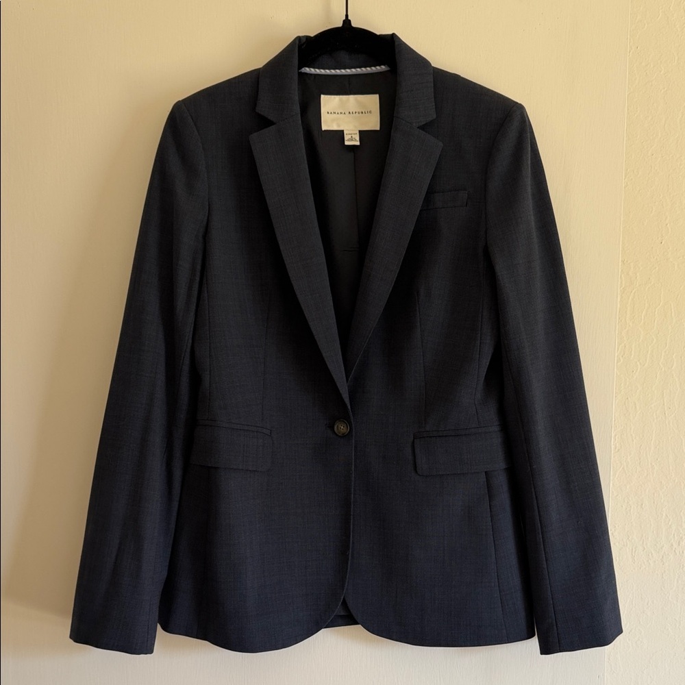 Banana Republic Navy Blazer
